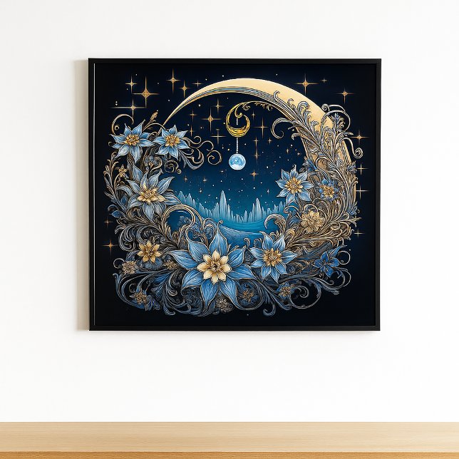 Middagskvällens gudstjänst: ett kelestialt Bloom Poster (Skapare uppladdad)