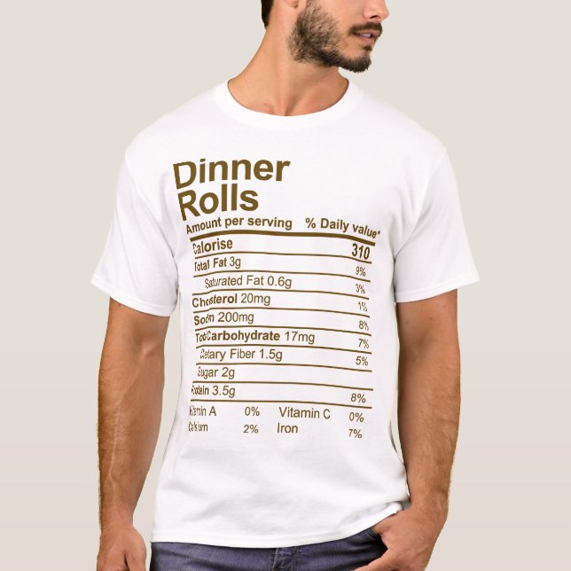 Middagsrullar T Shirt (Framsida)