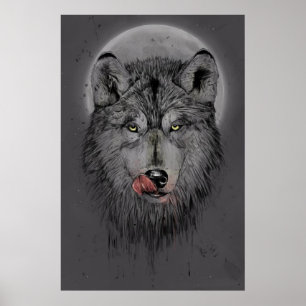 Middagstid (mörk version) poster