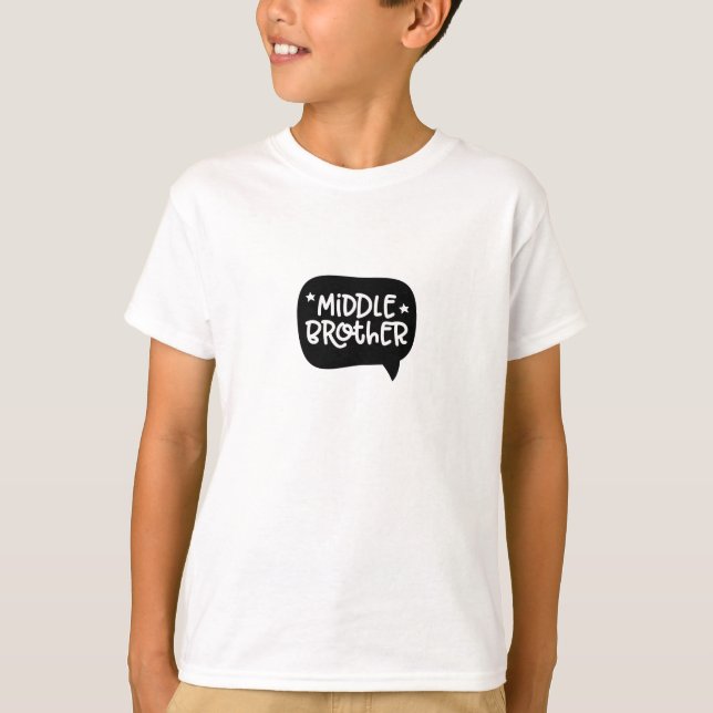 Middle Brother T Shirt (Framsida)