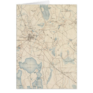 Middleborough, Massachusetts Hälsningskort