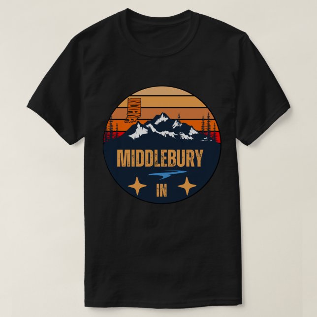 Middlebury, Indiana T Shirt (Design framsida)