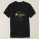 Middlebury Vermont VT Total Solar Eclipse 2024 1 T Shirt (Design framsida)