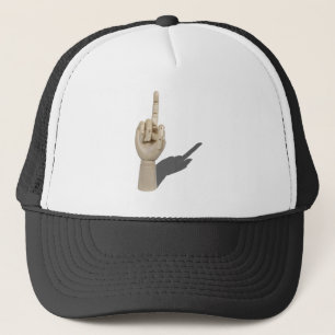 MiddleFinger120710 Truckerkeps