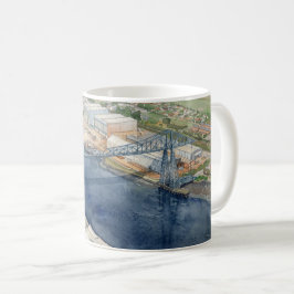 Middlesborough Transportbrygga Kaffemugg
