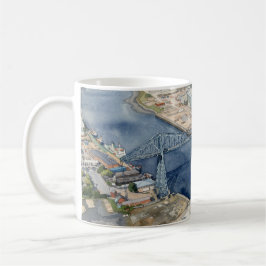 Middlesborough Transportbrygga Kaffemugg