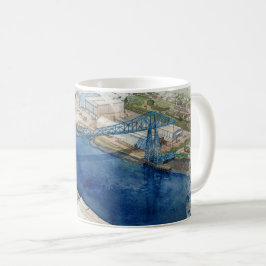 Middlesborough Transportbrygga Kaffemugg