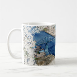 Middlesborough Transportbrygga Kaffemugg