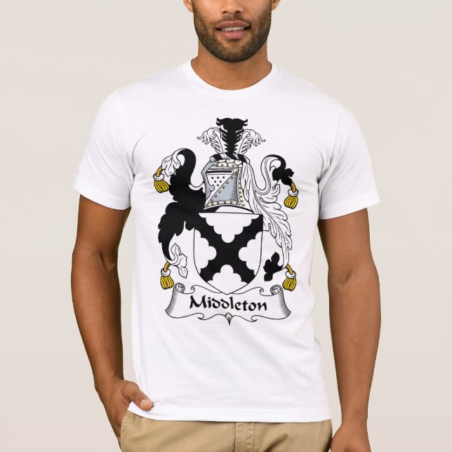 Middleton familjvapensköld tee (Framsida)