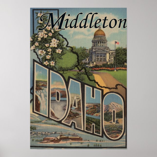 Middleton, Idaho - Stora Brev Scenes Poster (Framsidan)