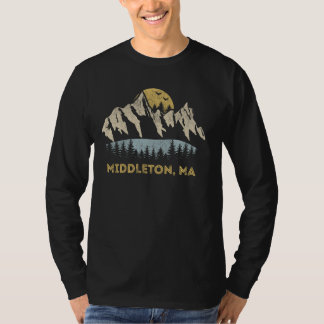 Middleton Massachusetts Mountain Sunset Sunrise MO T Shirt