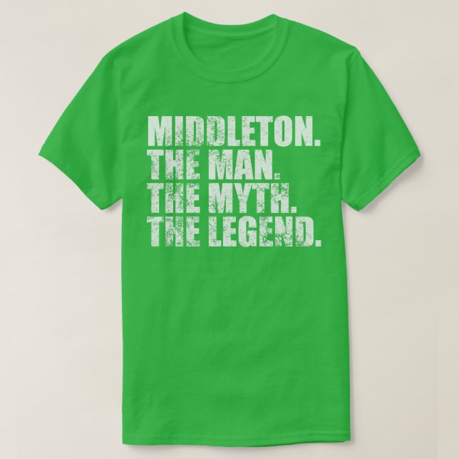 Middleton Middleton Family namn Middleton efternam T Shirt (Design framsida)