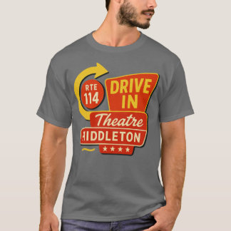 Middleton Rt 114 Drive-In Middleton, MORSA Retro D T Shirt