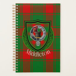 Middleton Scottish Clan Tartan & Crest