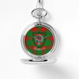 Middleton Scottish Clan Tartan & Crest Armbandsur