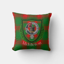 Middleton Scottish Klan Tartan & Vapensköld