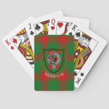 Middleton skotska klanens tartan och vapen