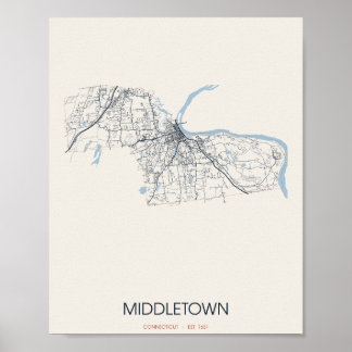 Middletown Connecticut Gatukarta Poster