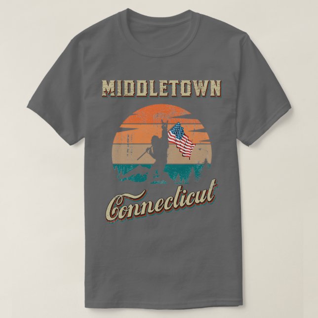 Middletown Connecticut T Shirt (Design framsida)