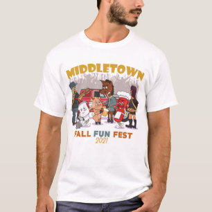 Middletown Fall Roligt Fest Tee by Stuart Troxel