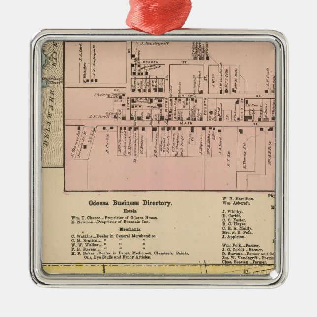 Middletown Julgransprydnad Metall (Framsidan)