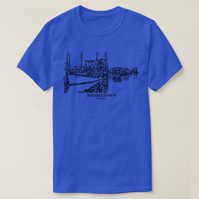 Middletown New jersey 1 T Shirt (Design framsida)