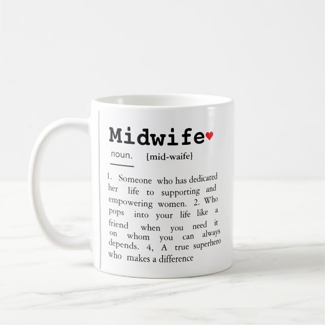 Midfru Definition, Midfru Gift, Kaffemugg (Vänster)