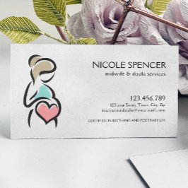 Midfru Doula Birth Coach Lactation Consultant Visitkort