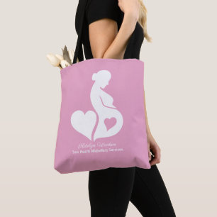 Midfru Doula Gravid Business Rosa Tygkasse