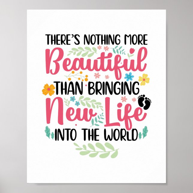 Midfru Midwives Doula Obstetrician Midwifery Job Poster (Framsidan)