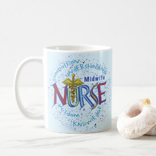 Midfru Nurse Motto Kaffemugg