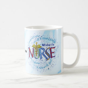 Midfru Nurse Motto mugg