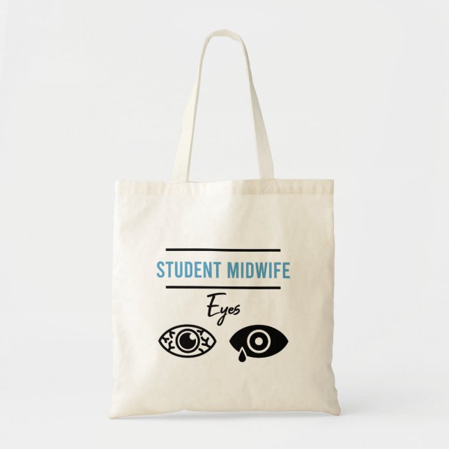 Midfru Student Costume Midwifery Funny Gift Tygkasse (Framsidan)