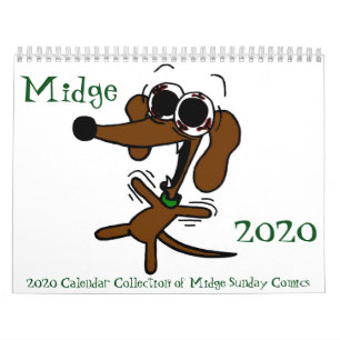 Midge 2020-Tecknadens kalender i Söndag