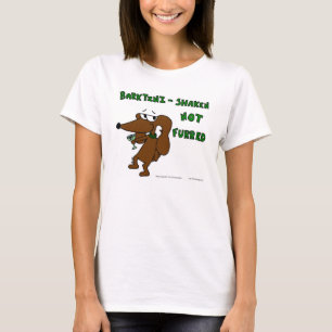 Midge ’BARKTINI SHAKEN NOT FURRED’ Womens Tee Shirt