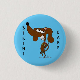 Midge Bikini Babe Button Knapp