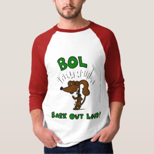 Midge ’BOL Bark Out Loud’ Manar Raglan T-Shirt