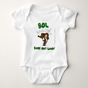 Midge "BOL Bark Out Loud" Spädbarnskötare T Shirt