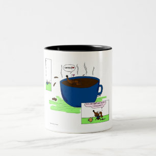 Midge "Coffee Tecknad" Kaffe Mugg