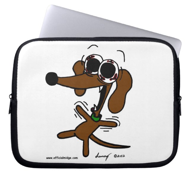 Midge Freakin ut i Laptop sleeve (Framsidan)