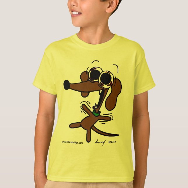 Midge Freakin'Out Kids Basic T-Shirt (Framsida)