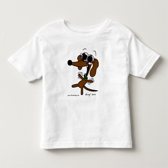 Midge Freakin'Out Småbarn T-Shirt (Framsida)