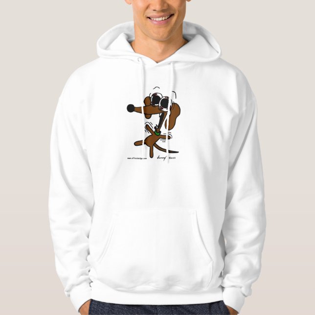 Midge Freakin'Out Vuxen Hooded Sweatshirt (Framsida)