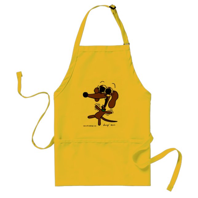 Midge Freakin'ut Apron Förkläde (Framsidan)