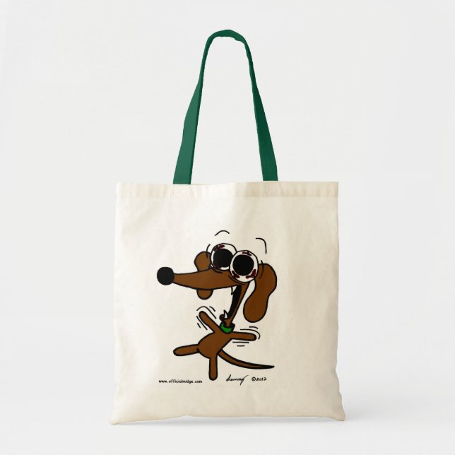Midge Freakin'ut Tote Bag Tygkasse (Framsidan)
