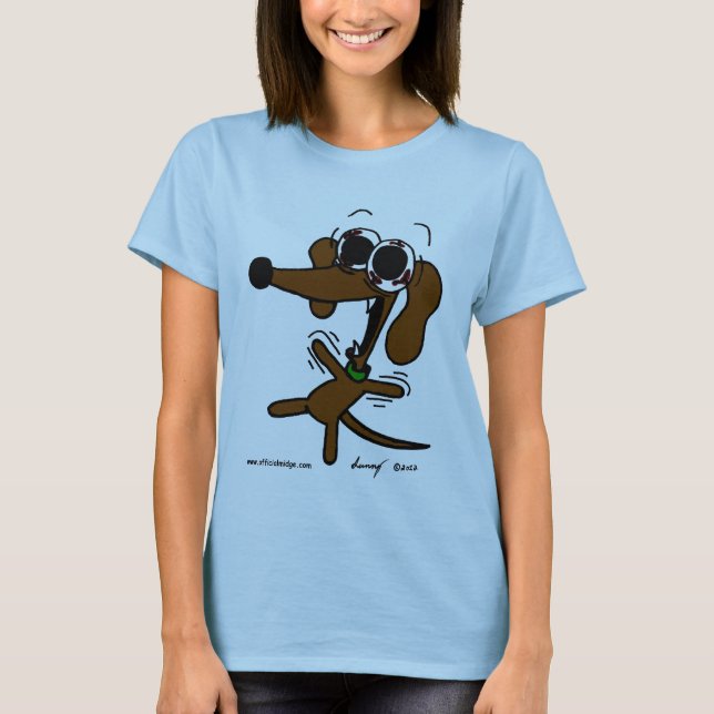 Midge Freakin'ut Womens Baby Doll T-Shirt (Framsida)