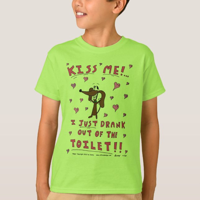 Midge KISS ME Kids Basic T-Shirt (Framsida)