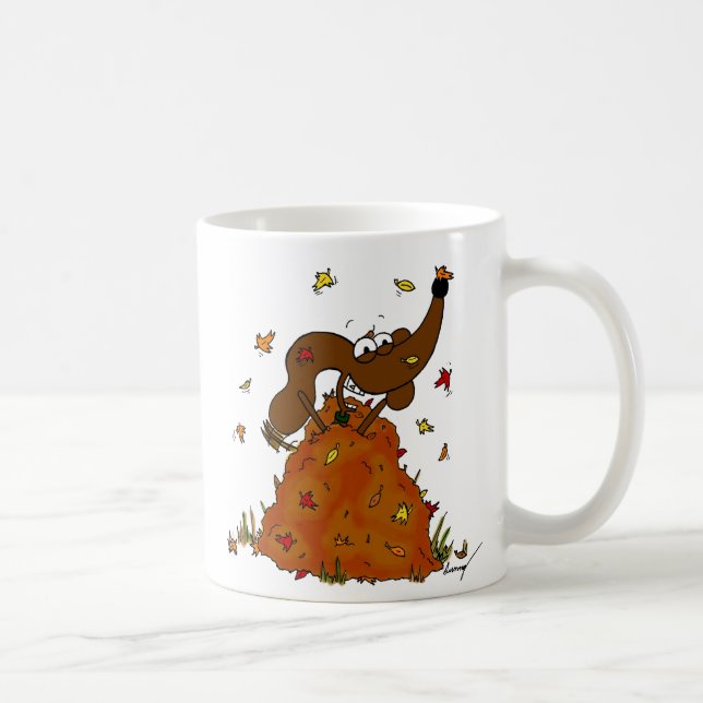 Midge Lövhögemugg Kaffemugg (Höger)