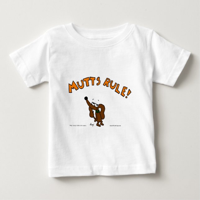 Midge MUTTS BESTÄMMER Infant T-Shirt (Framsida)