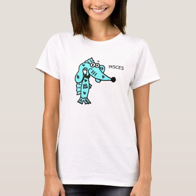 Midge Pisces Shirt T Shirt (Framsida)